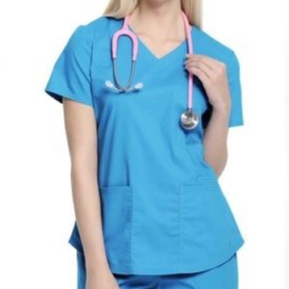 Scrub Tops Size Small Multi Color Basics
